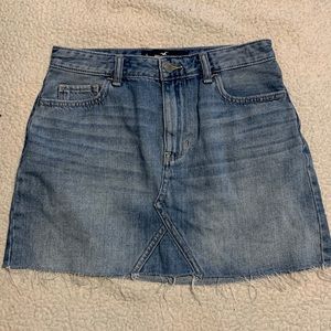Hollister jean skirt! Great condition!
